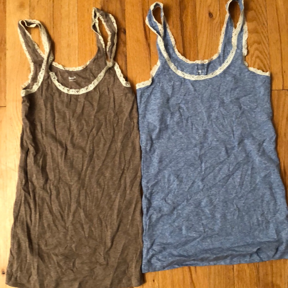 Gap lace tanks